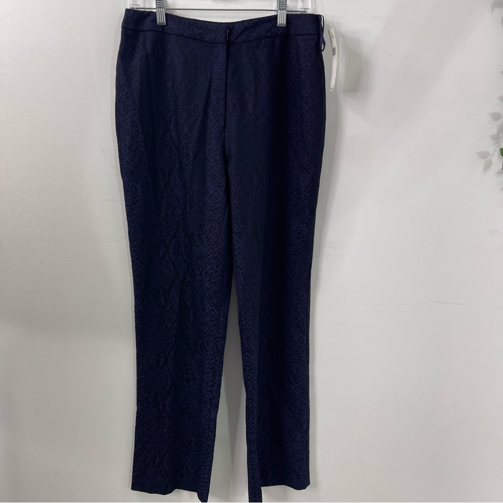 JNY Jones New York Collection Trousers Dress Pants Size 12 Amethyst